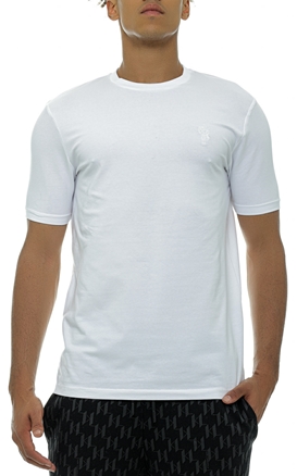 KARL LAGERFELD MEN-Tricou cu logo brodat